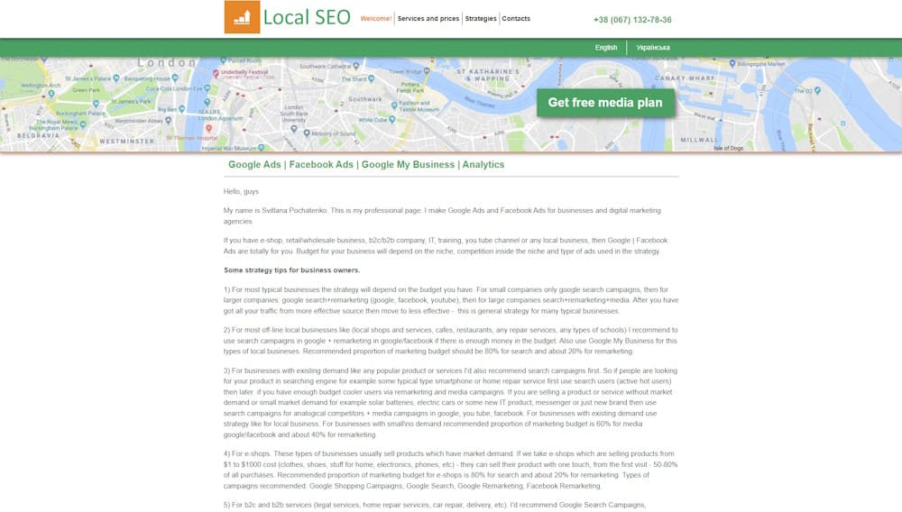 local-seo.com.ua - Продвижение на Гуглкартах
