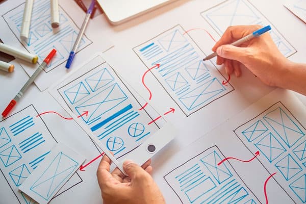 Создание прототипа дизайна для сайта