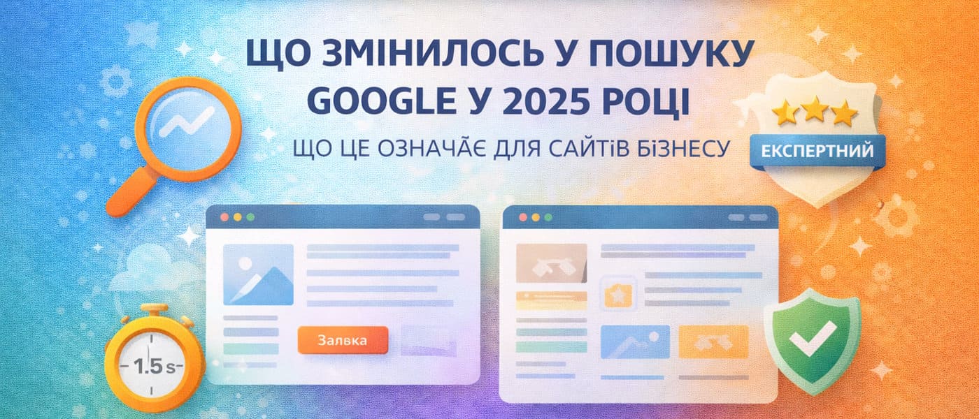 Що змінилось у пошуку Google у 2025 році та що це означає для сайтів бізнесу