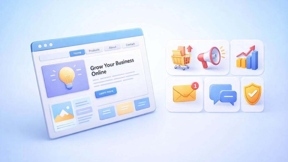 Какие задачи решает сайт для бизнеса