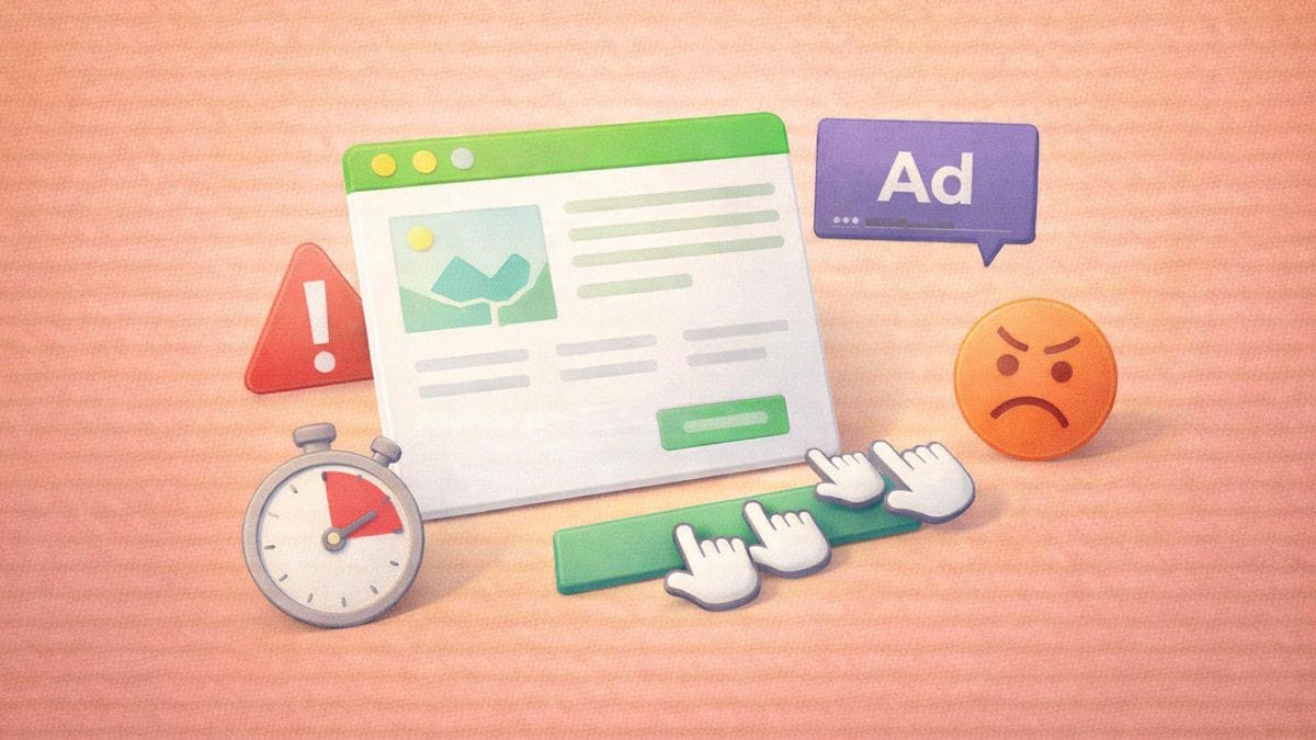 Чому користувачі йдуть із сайту (актуальні UX помилки)