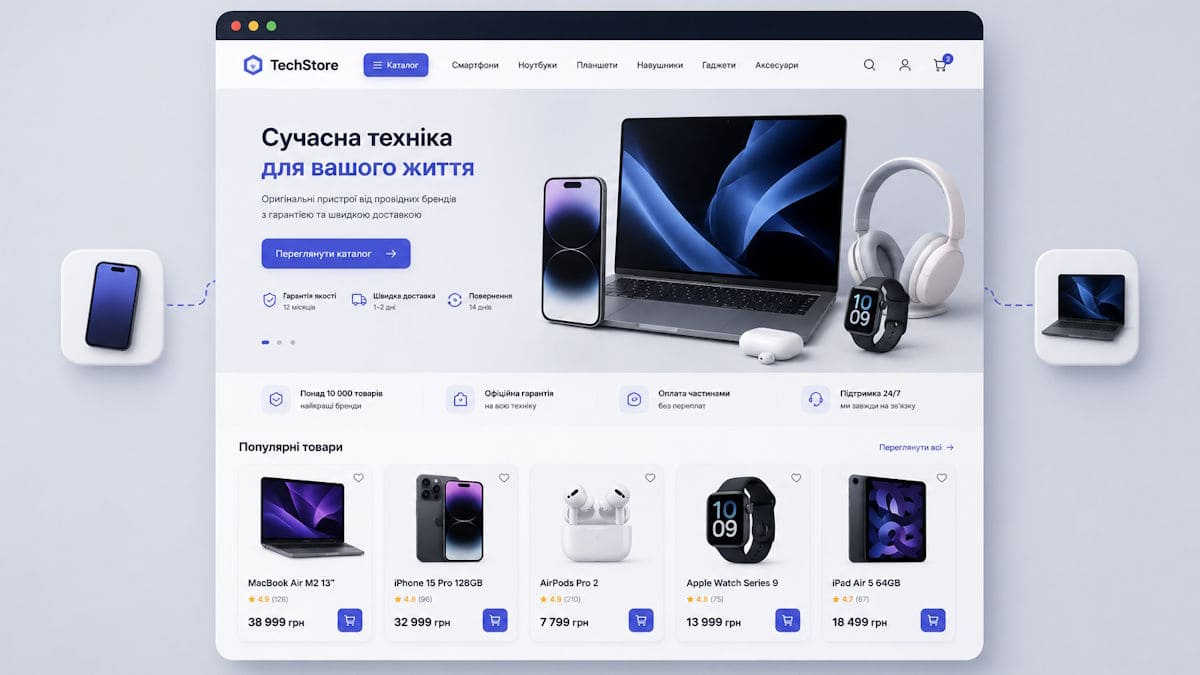 Как создать эффективный сайт для магазина техники: важные нюансы и шаги