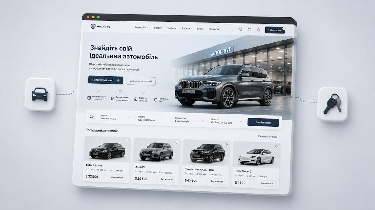 Разрабатываем эффективный сайт для продажи автомобилей: что нужно учесть