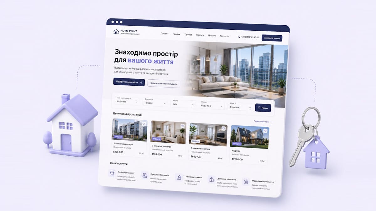 Инструкция как сделать сайт для агентства недвижимости – что нужно учесть