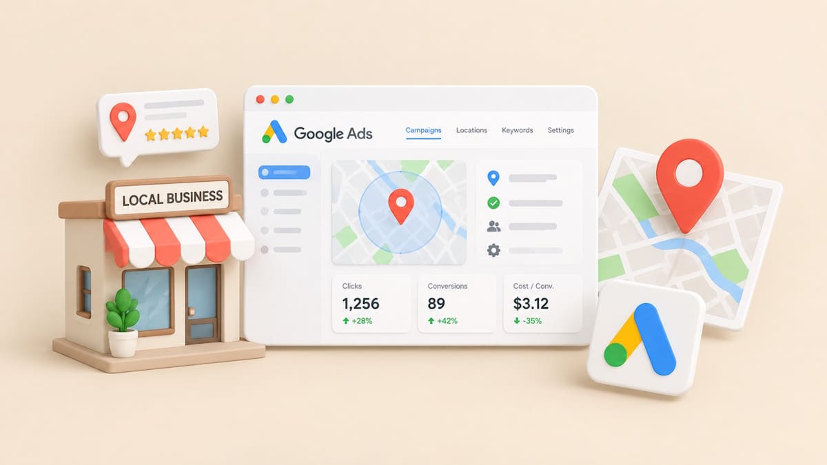 Як налаштувати Google Ads для локального бізнесу?