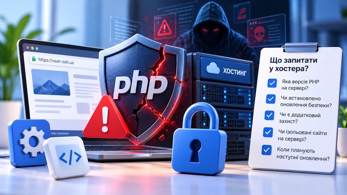 Критична вразливість PHP: чи в безпеці ваш сайт і що запитати в хостера